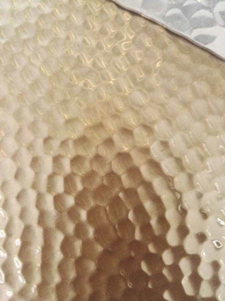 Color Embossed Ss Sheets Application: Decoration