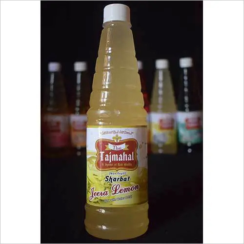 Jeera Lemon Sharbat - 700ml Bottle, Sweet Taste, Refreshing Digestive Drink for Home & Restaurant Use