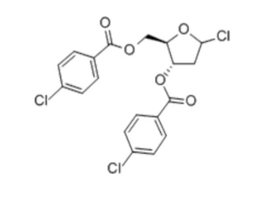 1-chloro-3,5-di-(4-chlorobenzoyl)-2-deoxy-d-ribose Cas No 21740-23-8 Chemical Name: [(2s