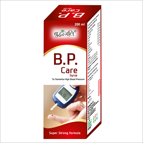 B.P. Care Syrup Age Group: For Children(2-18Years)