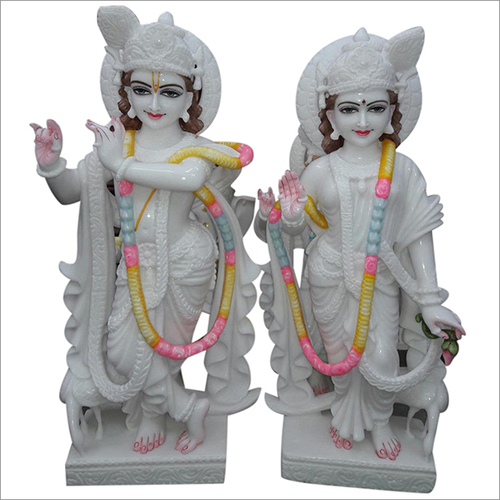 मार्बल राधा कृष्ण जी