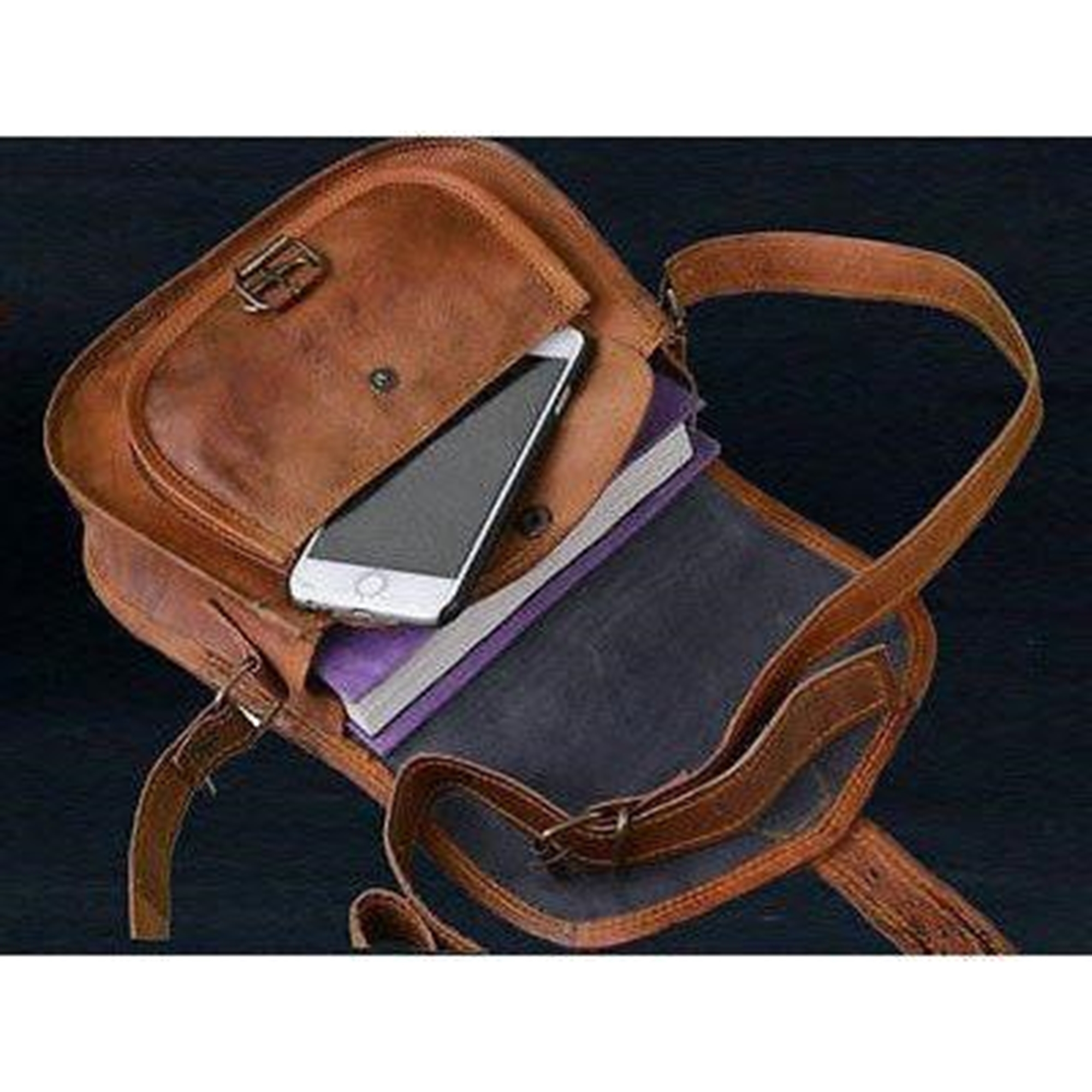 Brown Ladies Leather Bag