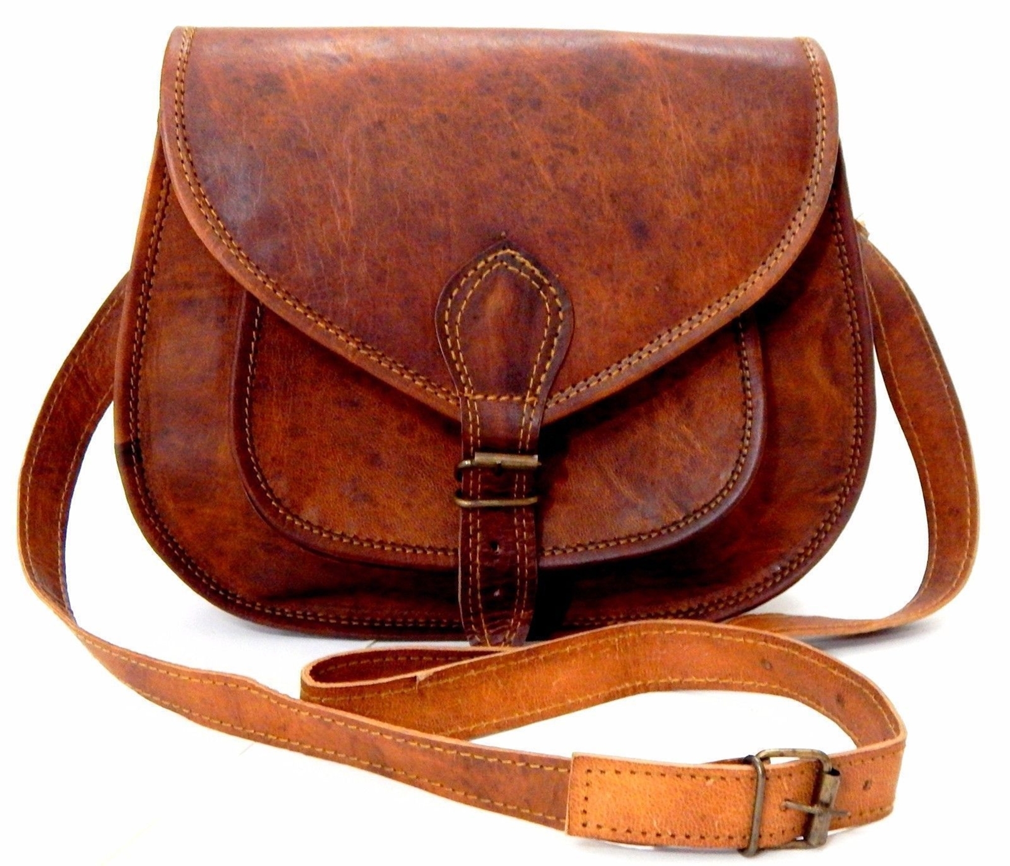 Brown Ladies Leather Bag