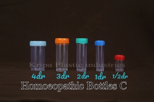 होम्योपैथिक बोतलों को साफ करें C