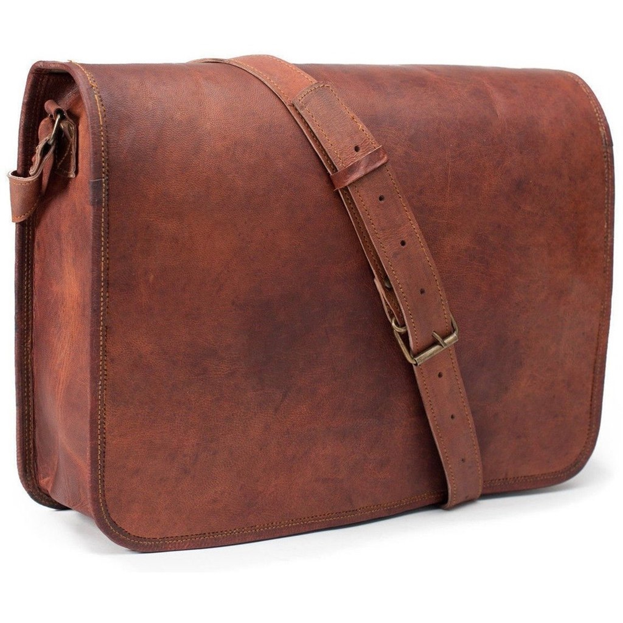 Brown Messenger Bag