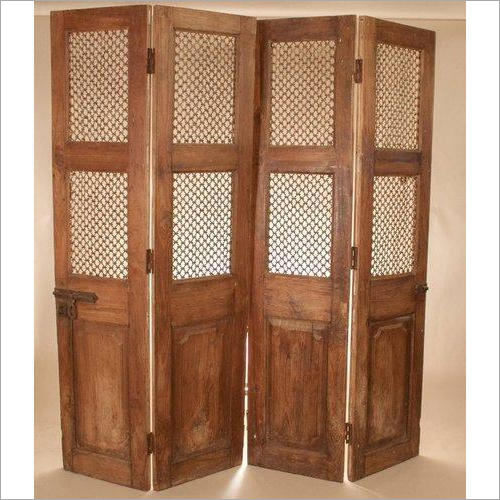 Teak Wood Folding Door Application: Commercial