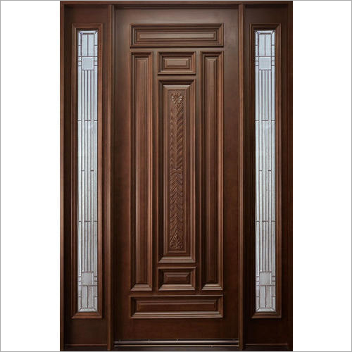 Brown Wooden Panel Door Application: Residential