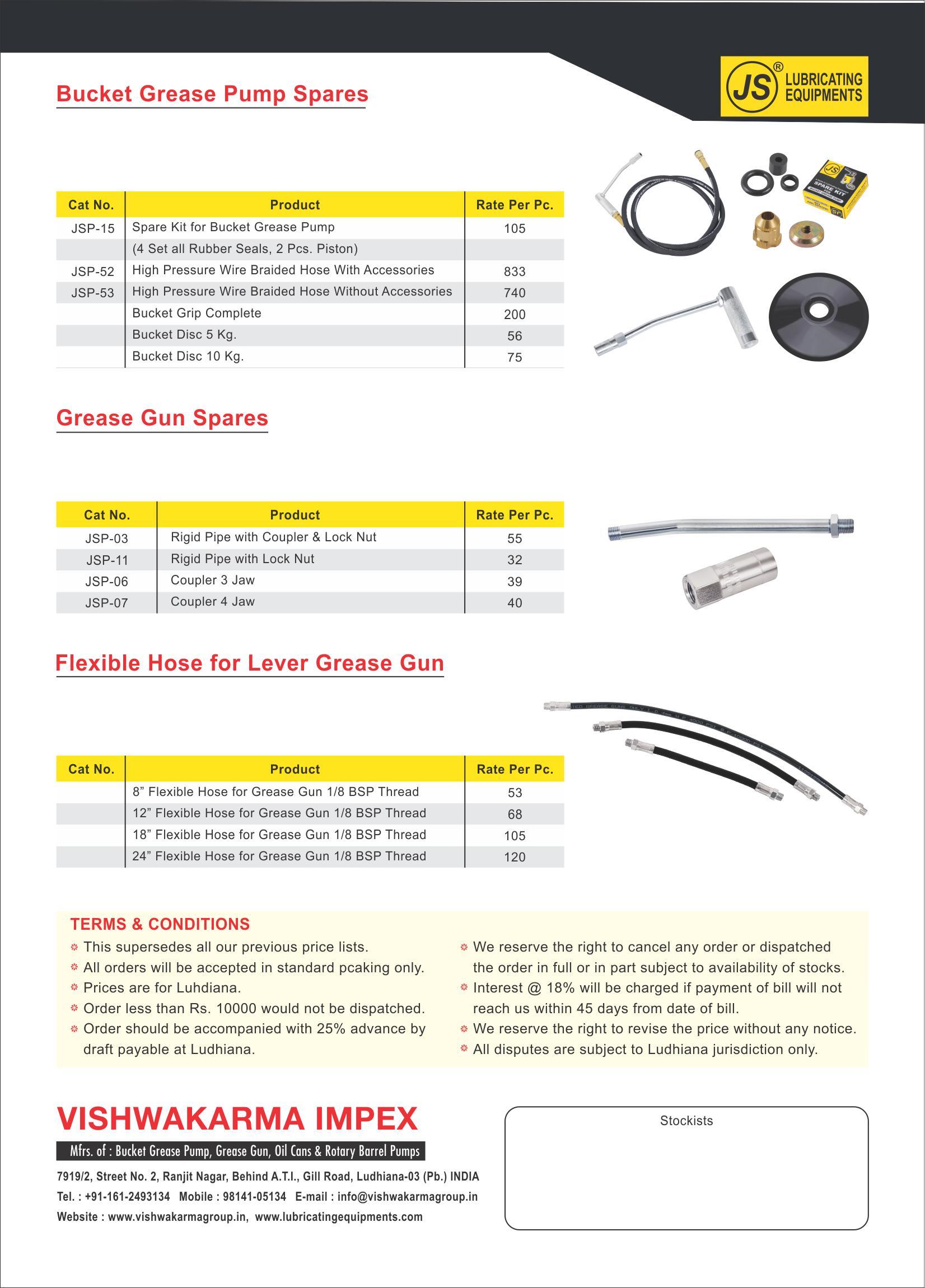 Js Lubricating Equipments - Automatic Grade: Manual