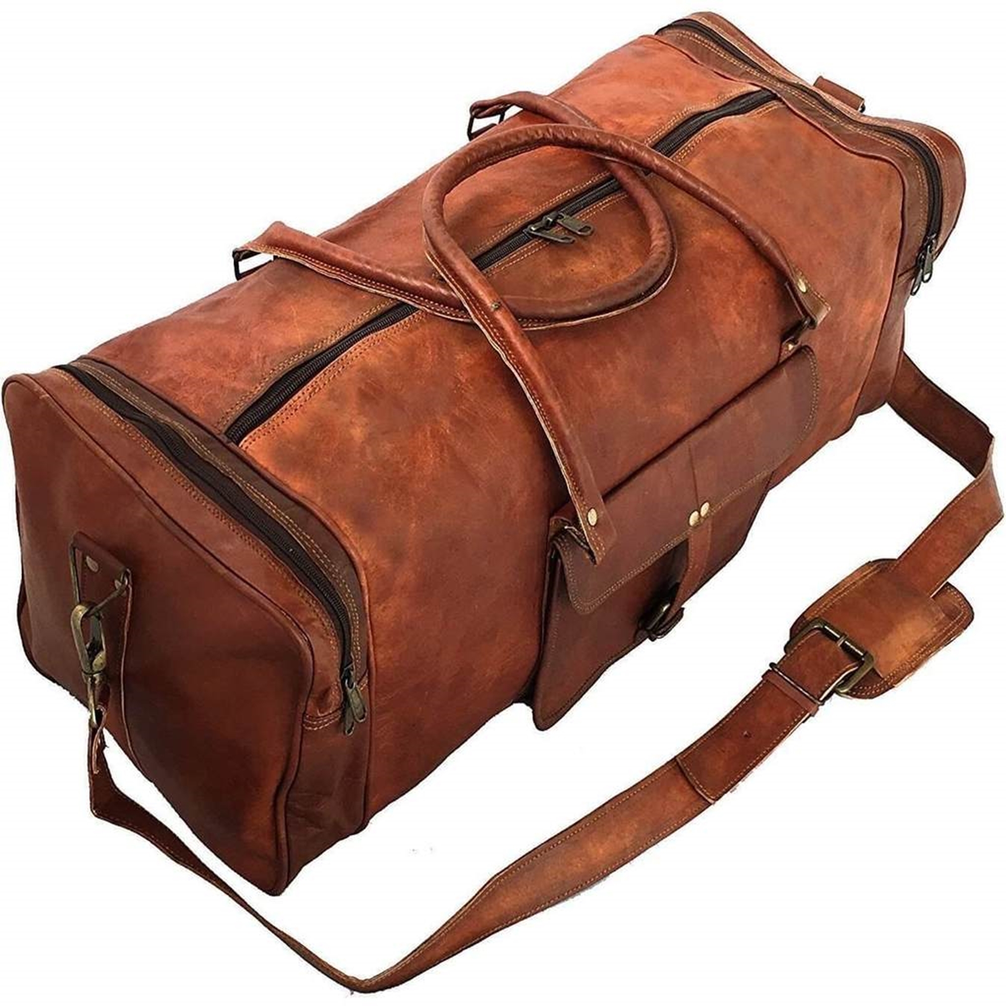 Brown Traveling Bag