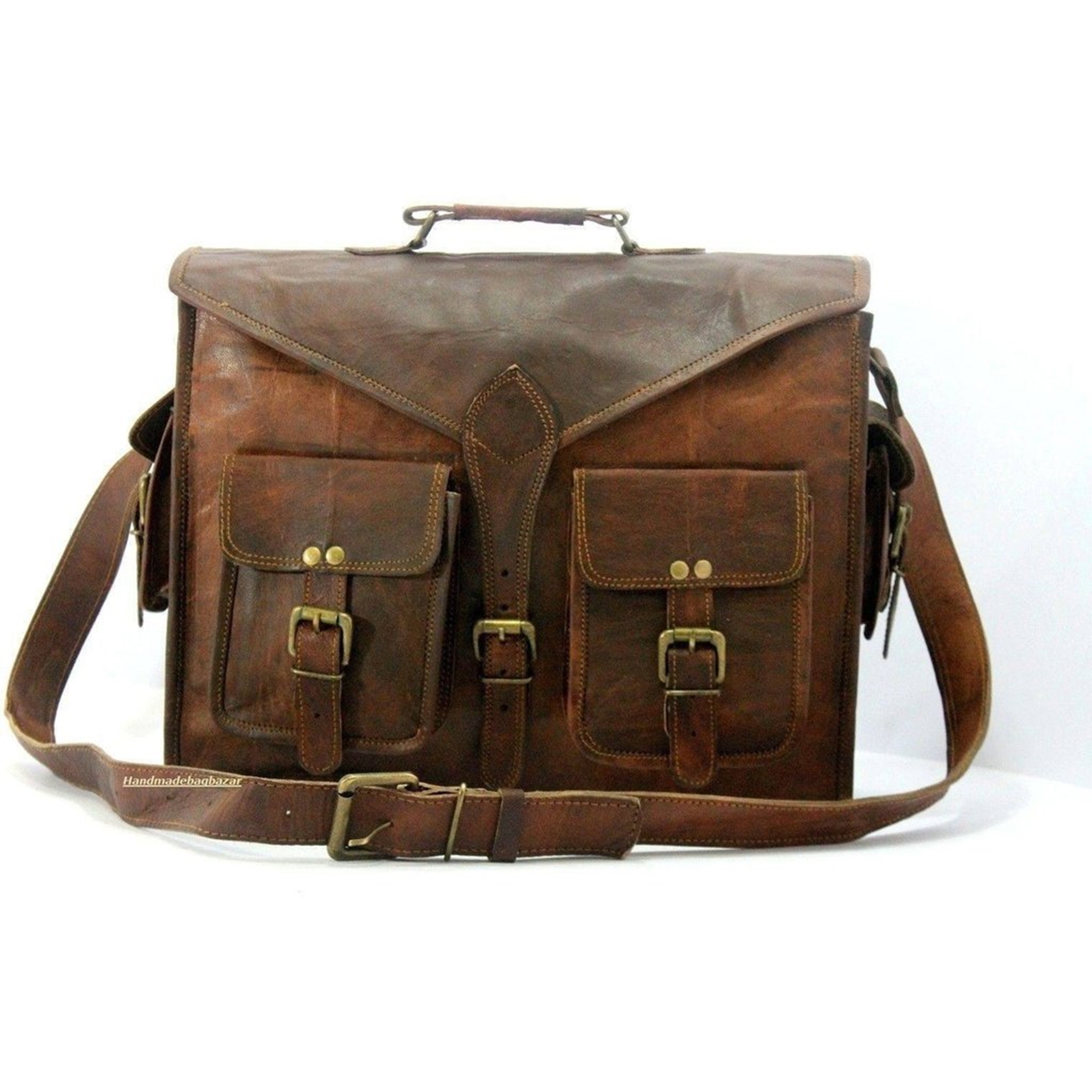 Brown Messenger Bag