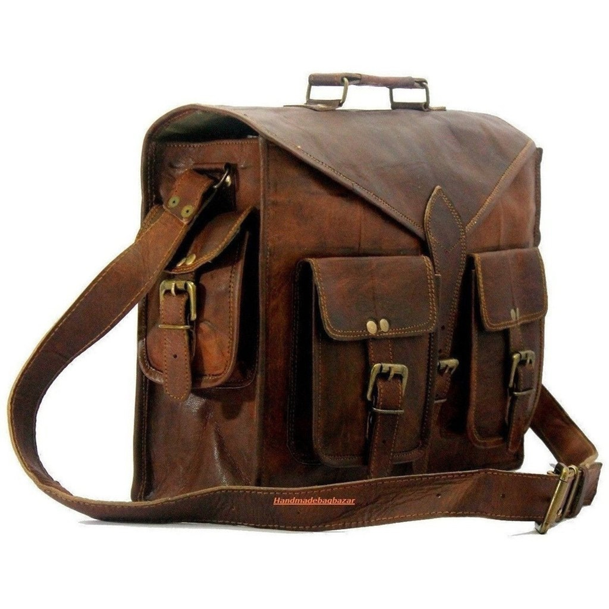 Brown Messenger Bag