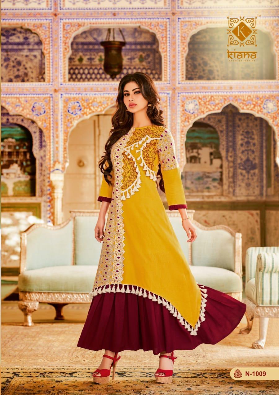 Canvas Designer Long Kurti