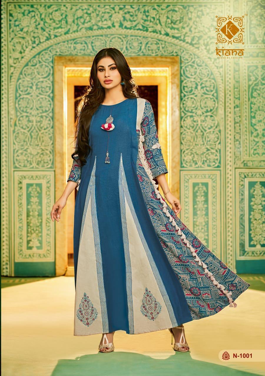 Canvas Designer Long Kurti