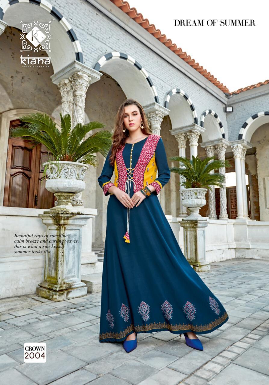 Dry Cleaning Designer Long Kurti