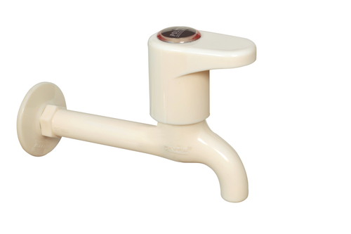 Pvc Bib Cock Long Body With Flange