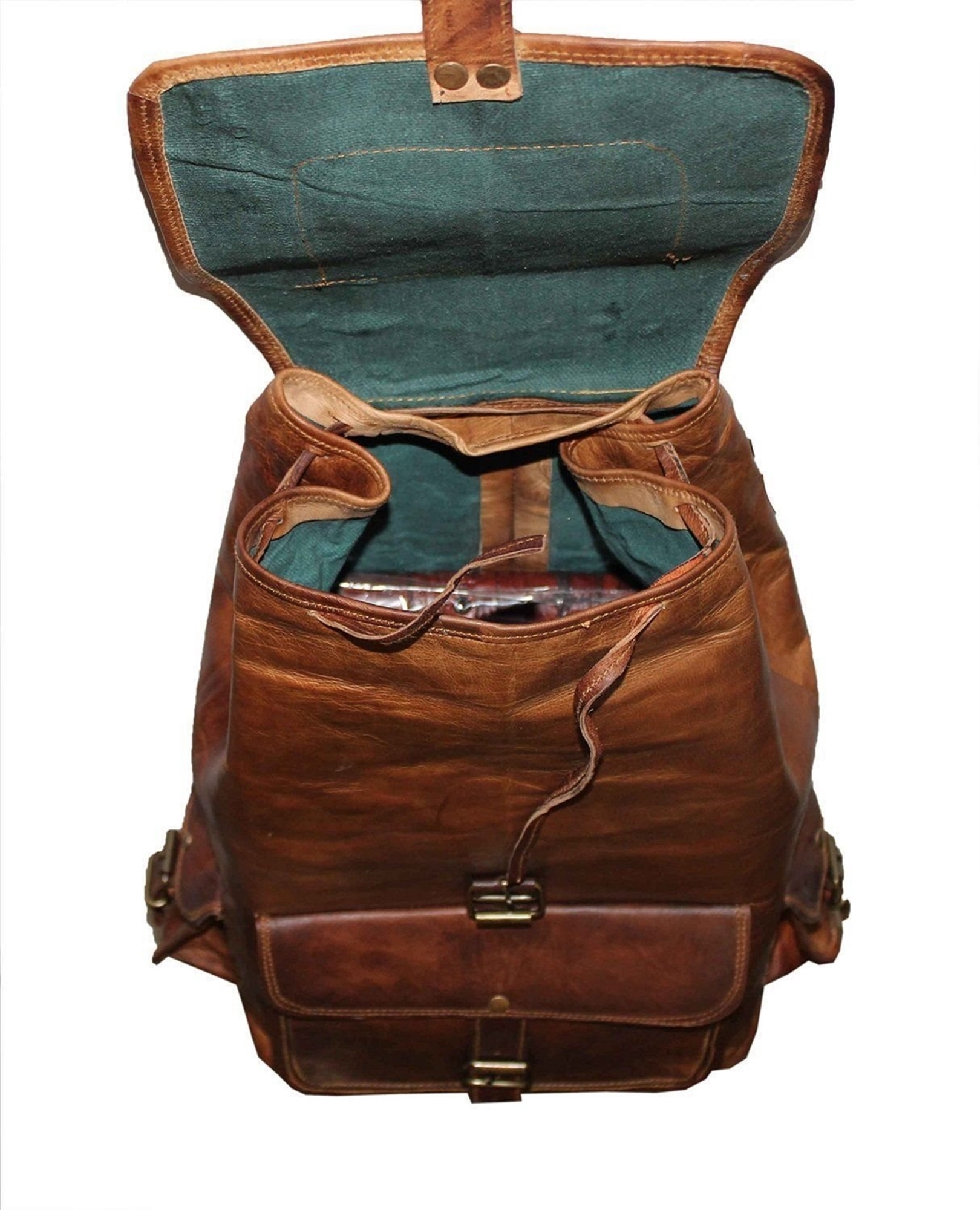 Brown Leather Shoulder Bag