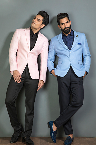 पुरुषों के पॉलीवूल जैकेट