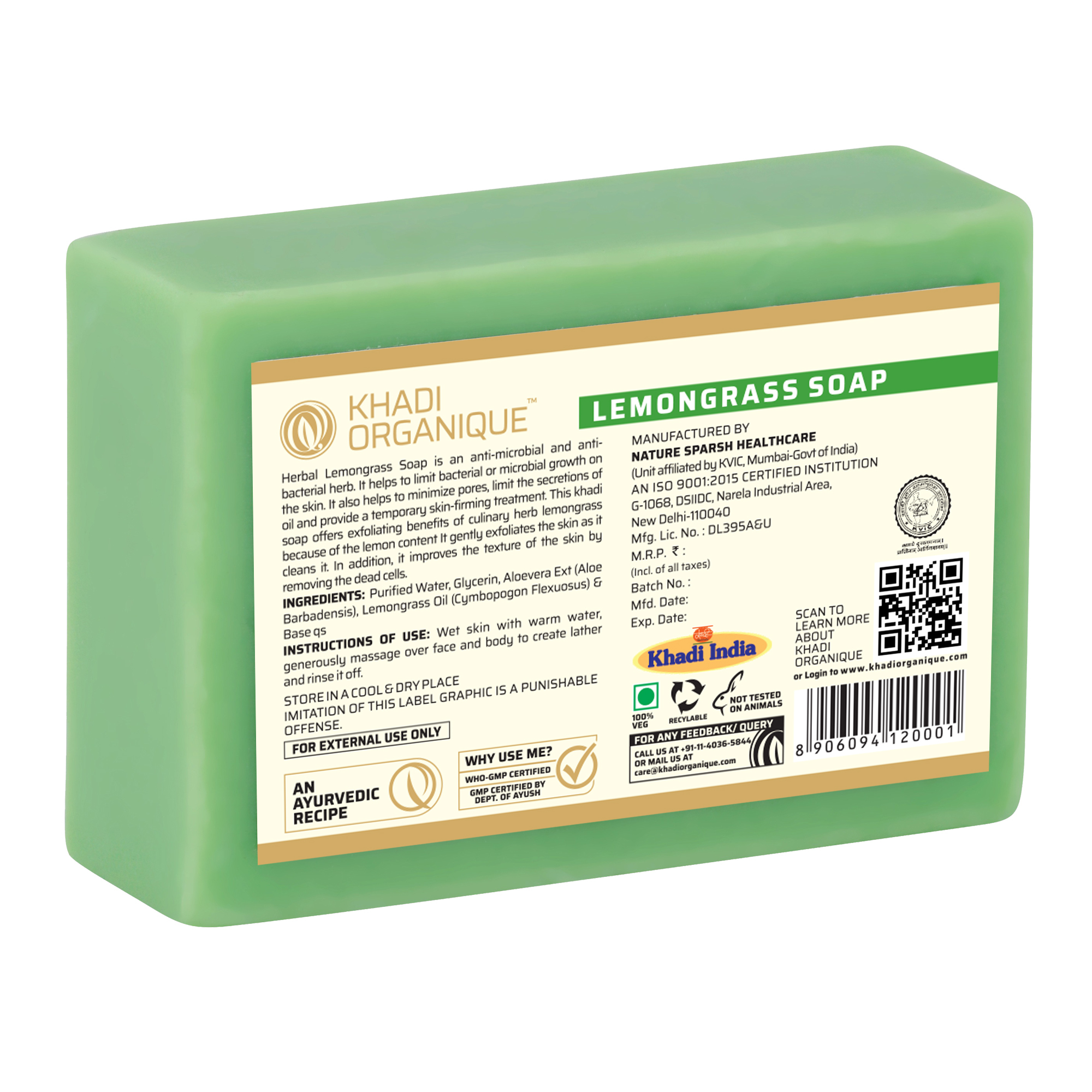 Green Lemongrass Soap