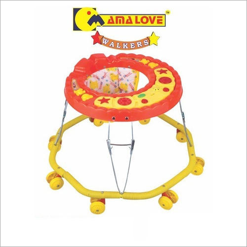 8 पहिए वाला फोल्डेबल बेबी वॉकर