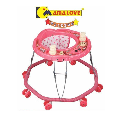 पोर्टेबल 8 व्हीलर बेबी वॉकर