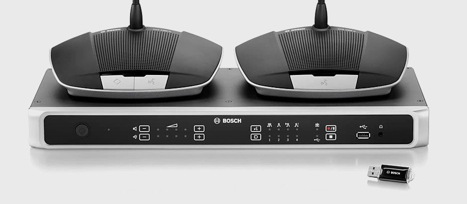 Grey Bosch Digital Discussion System Ccs-1000d