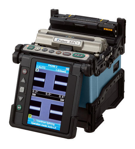 Black Fujikura 80C Splicing Machine