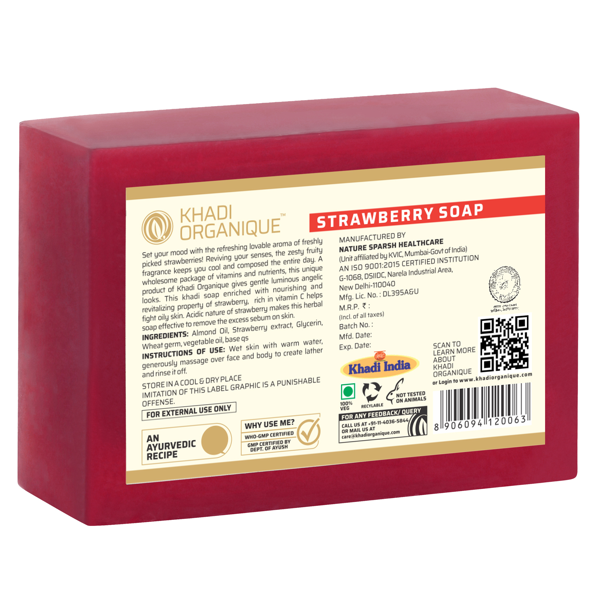 Strawberry Soap Gender: Female