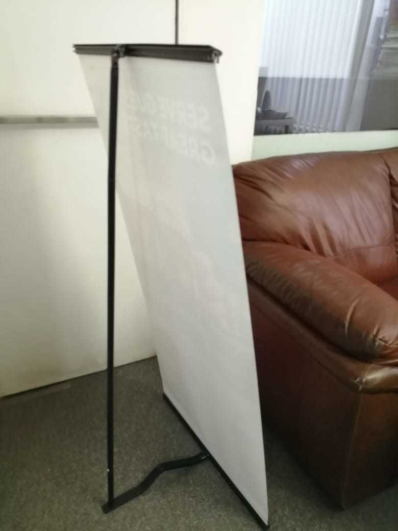 Roll Up Standee Light Weighted
