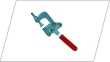Silver Pull Back Clamp