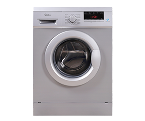 Front Load Washing Machine - 595x495x850mm, Golden | 7kg Capacity, 16 Programs, Led Display, Energy & Water Saving, High Spin Speed, Quiet Operation