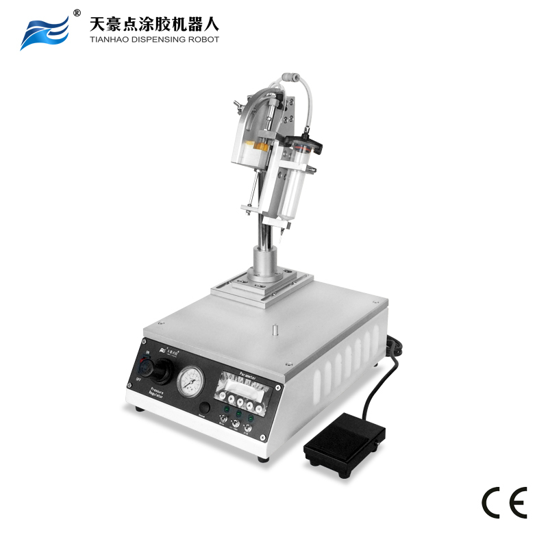 Rotary Table Benchtop Robot Usage: Dispensing Circular Beads