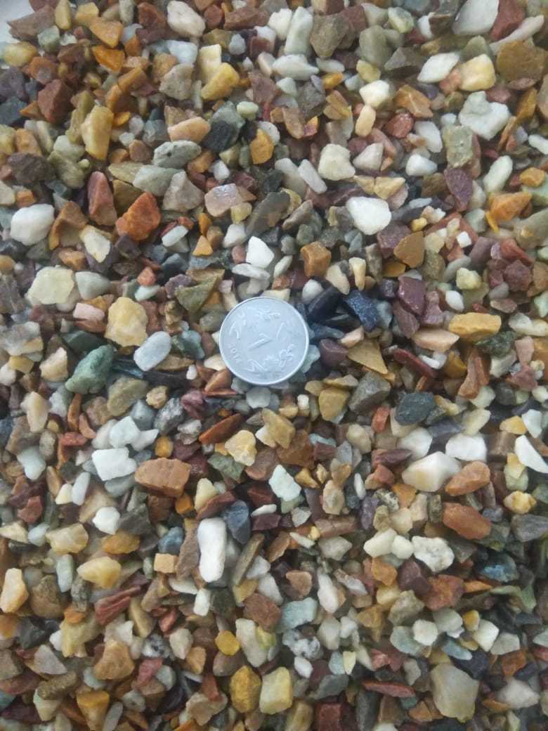 Polished Natural Pebbles Stone Solid Surface