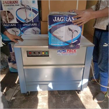 Semi-Automatic Box Strapping Machine - 900x580x750mm Dimensions, 600W Power Consumption | Fast Strapping for Cartons, Adjustable Strap Width 6-15mm, Heat Sealing with Maximum Tension