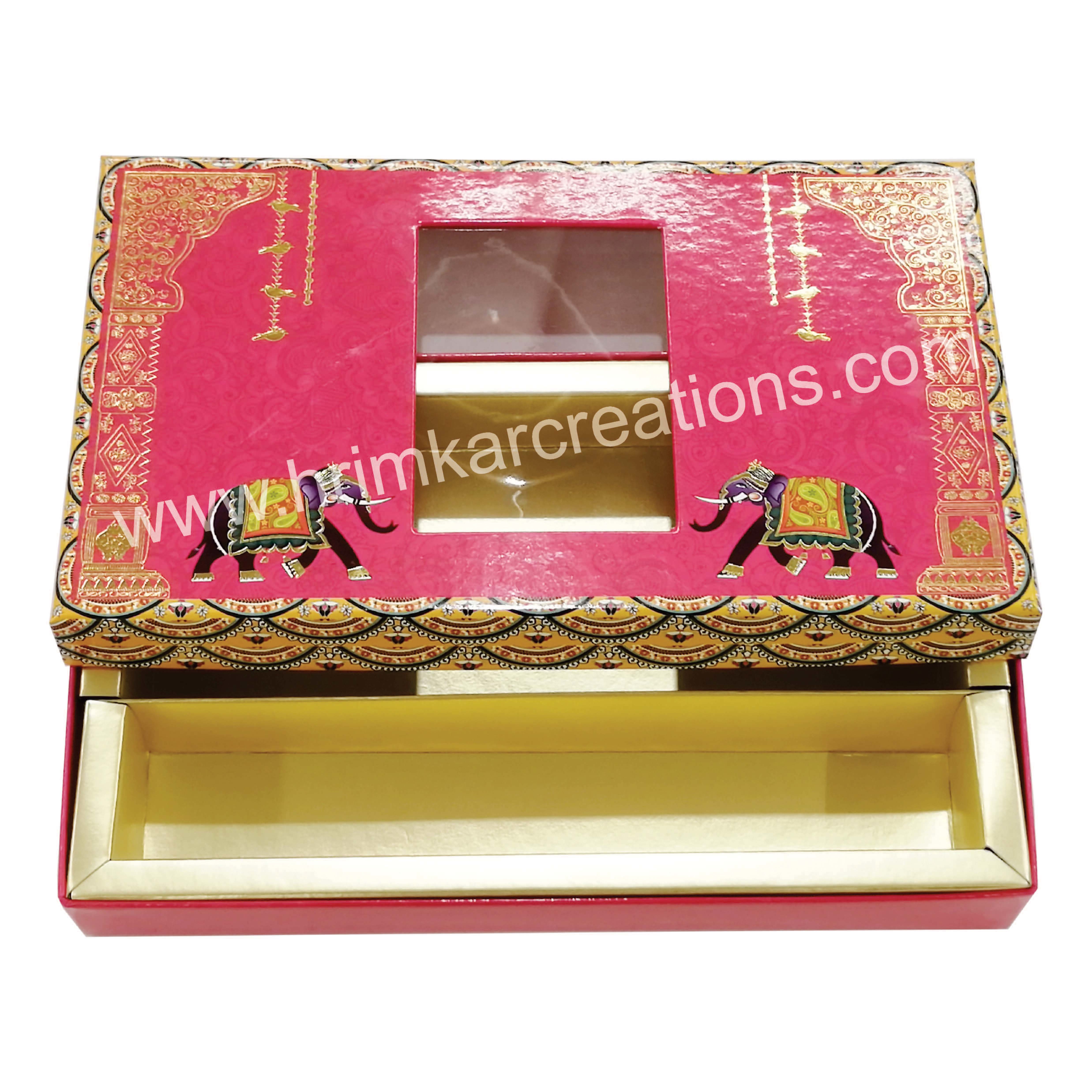 Pink Rajwada 400 Grm Sweet Box