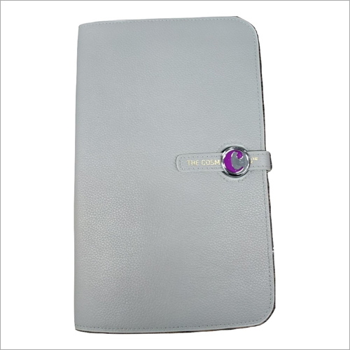 Ladies Grey Leather Wallet Design: Plain