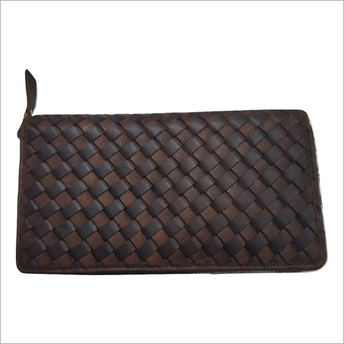 जेन्युइन लेदर लॉन्ग वॉलेट