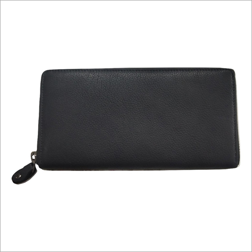 Real Leather Multi Card Holder Purse - Customized Size, Zipper Closure, Black Color | Rfid Blocking, Exceptional Craftsmanship, Organized Slots For Cards, Coins, And Cash