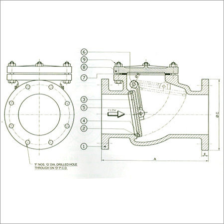 C.i. Non Return Valve