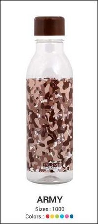 ब्लू आर्मी प्रिंटेड वाटर बॉटल