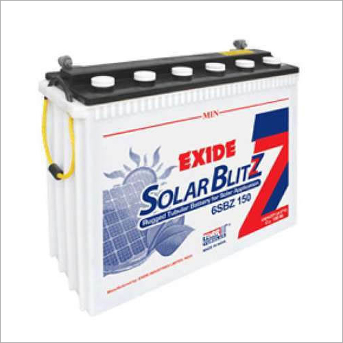 Solar Blitz Exide Battery Nominal Voltage: 12 Volt (V)