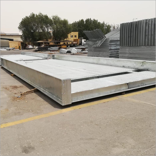 Silver Electronic Weighbridge Platform