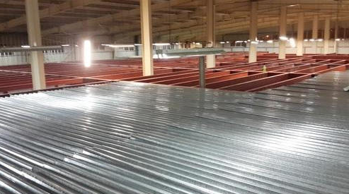 Steel Decking Sheet Use: It Can Be Used As Working Platform During Construction. Also