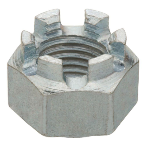 Galvanized Crown Nuts