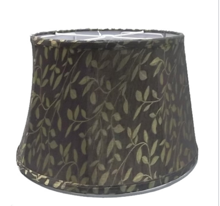 Material:fabric Black Gold Lamp Shade | 24 Inch Drum Lamp Shade | Goodly Light-gl-sh017