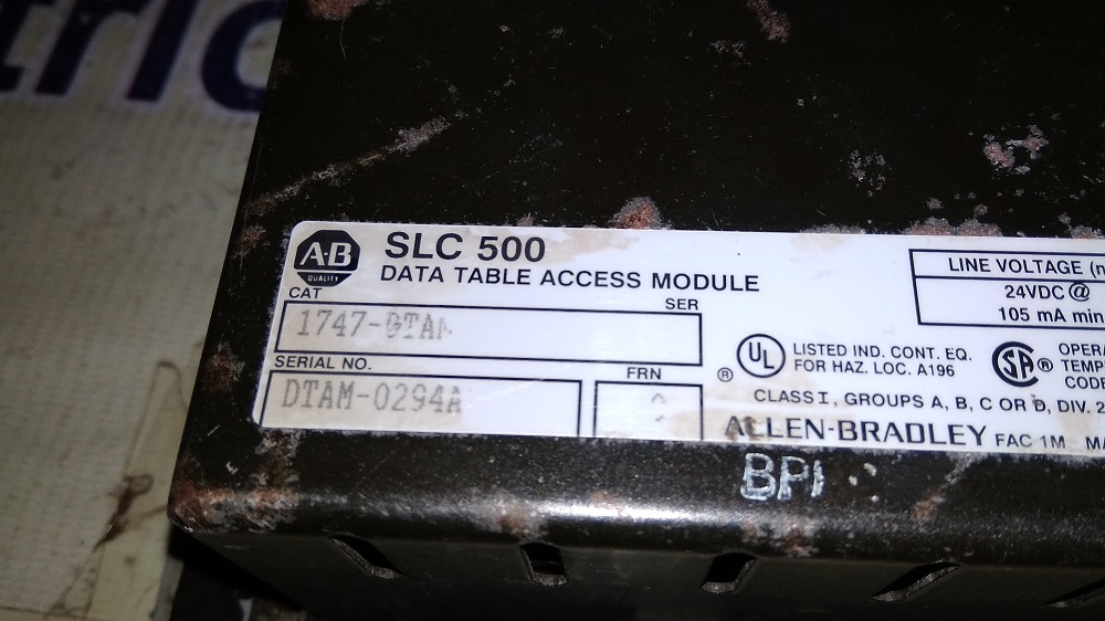 Allen Bradley Hmi 1747-otam