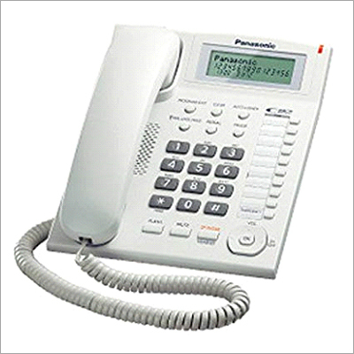 Panasonic Speaker Phone - Plastic, Standard Inch Dimensions | High Definition Sound Quality, Full Networks, Call Forwarding, LCD Display with Backlight
