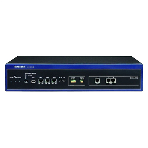 Panasonic Ip Pbx Ns1000 System Application: Industrial