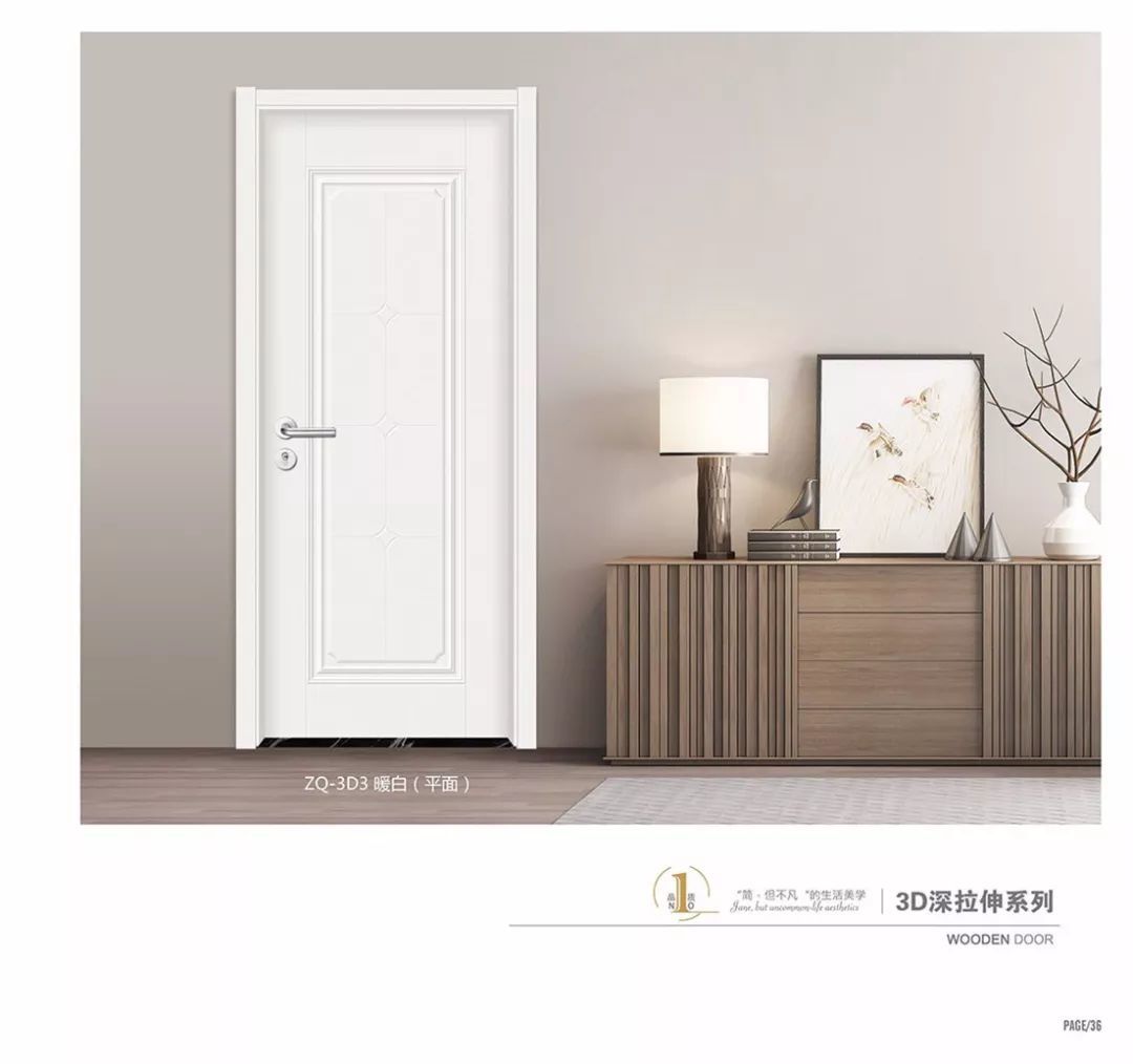 Interior Economic White Moulded Door Application: Kitchen