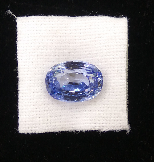 Natural Ceylon Blue Sapphire - 7.60 Carats Oval Cut | Unheated, Untreated, Premium Quality