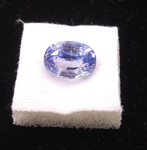 Natural Ceylon Blue Sapphire - 7.60 Carats Oval Cut | Unheated, Untreated, Premium Quality